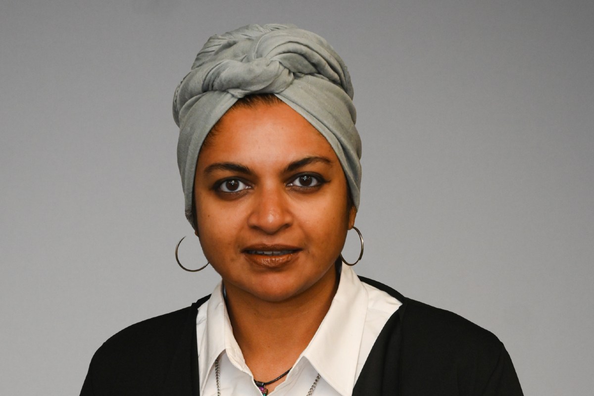 Sabena Jameel smiling