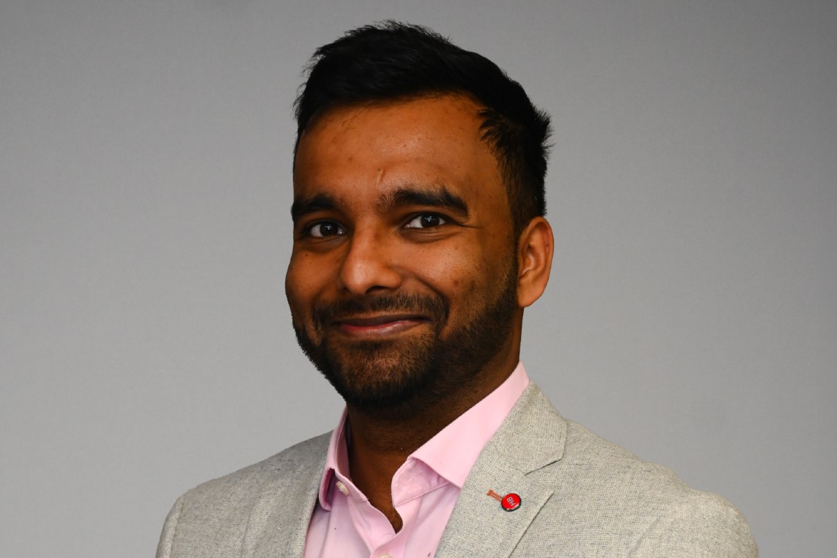 Thuva Amuthalingam smiling