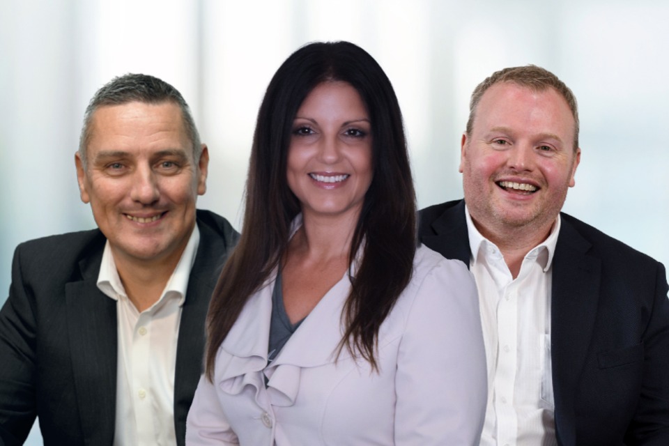 Iain Stevenson, Rebecca Johnson and Neil Richardson profiles